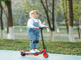 Electric Scooter for Kids Aged 6-14 Years, with Colourful Lights, Red T3398P349460