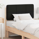 Upholstered Headboard Brown and Black 100 cm Solid Pine Wood 880140