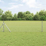 Hexagon Fence Silver 0.5 x 100 m Galvanised steel 42005743