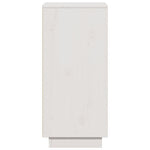 Sideboards 2 pcs White 31.5x34x75 cm Solid Wood Pine 813353