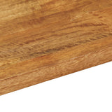 Table Top 70x60x2.5 cm Rectangular Solid Wood Mango 371597