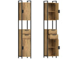 Freestanding Bathroom Cabinet, Tall Bathroom Storage Cabinet with Drawers and Shelves, Linen T3398P548721