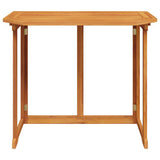 Bistro Table 90x50x75 cm Solid Acacia Wood 44039