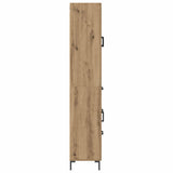 Highboard 2 pcs Artisan Oak 69.5 x 34 x 180 cm Engineered Wood 3415990