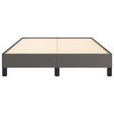 Bed Frame without Mattress Grey 120x190 cm Small Double Faux Leather 3269623