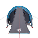 ZNTS Camping Tent Dome 2-Person Blue Waterproof 94340