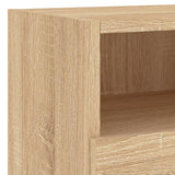 4 Piece TV Wall Units Sonoma Oak Engineered Wood 3216502
