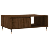 Coffee Table Brown Oak 90x60x35 cm Engineered Wood 827059