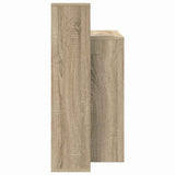 Desk with Shelf Sonoma Oak 100 x 40 x 90 cm Engineered Wood 869316