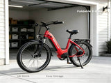 KOOLUX X2 StepThrough Electric Bike, 500W Motor 48V 15Ah Battery, 26 Inch Kenda Tires Hydraulic 61569363