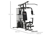 Multifunction Home Gym System Weight Training Exercise Workout Station T3398P376831