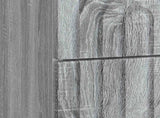 Bedside Cabinet Grey Sonoma 43 x 34.5 x 48 cm Engineered Wood 894077