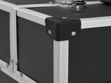 Tool Case 38x22.5x34 cm Black Aluminum 91849