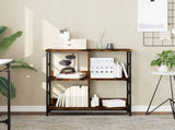 Bookshelf Smoked Oak 78.5x33x82 cm Engineered Wood 835246