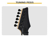 170 Model 39in Electric Guitar HSH Pickups Black complete starter kit suit 12468598