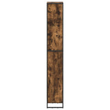 Book Cabinet Smoke Oak 40 x 30 x 189.5 cm Engineered Wood 886380