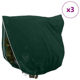 Frost Protection Plant Fleece Covers 3 pcs Green 2.5 x 3.14 m 42021083