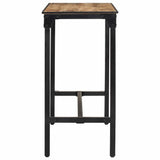 Bar Table 110x55x107 cm Solid Rough Wood Mango 358938