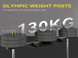 Vertical Leg Press Machine with Adjustable Leg, Back and Head Positions, 1" Standard Plate T3398P425069