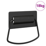 Cabinet Handles Black 85 x 45 mm Metal 864751
