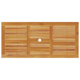Garden Dining Set Folding 5 pcs Brown Solid Acacia Wood 3375720