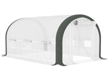 3 x 2 Walk-In Tunnel Greenhouse, with Accessories - White T3398P314770