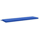 2-Piece Bench Cushions SOEST 2 pcs 100% Polyester Royal Blue 948939