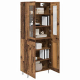 Highboard Old Wood 69.5 x 34 x 90 cm Engineered Wood 3402699