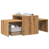 Coffee Table Artisan Oak 100x48x40 cm Engineered Wood 856055