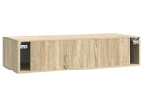Wall-Mounted TV Cabinet Sonoma Oak 98 x 41 x 30 cm 899037