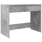 Desk with Drawer Concrete Grey 100 x 50 x 78 cm Engineered Wood 888940