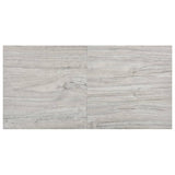 Self-adhesive Flooring Planks 55 pcs PVC 5.11 m Light Grey 324661