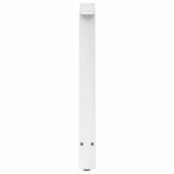 Dining Table Legs A-Shaped 2 pcs White 70x cm Steel 4012853