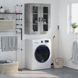 Wall Mounted Cabinet Concrete Grey 69.5x34x90 cm 828480