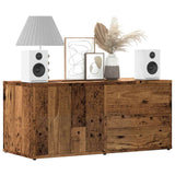TV Cabinet Old Wood 80x34x35.5 cm Engineered Wood 856010