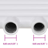 Bathroom Central Heating Towel Rail Radiator Straight 480 x 480 mm 140840
