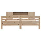 Bed Frame without Mattress 180x200 cm Super King Solid Wood Pine 3309887