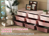 Kids Storage Unit, with Nine Drawers - Pink T3398P379053
