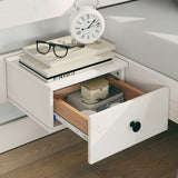 Bed Frame with Headboard White 200 x 200 cm Solid Pine Wood 3385677