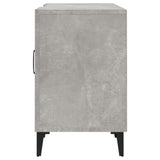 TV Cabinet Concrete Grey 150x30x50 cm Engineered Wood 812631