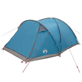 Cabin Tent with Roof Blue 6-Person Polyester and Steel 42028584