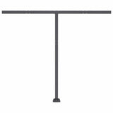 Freestanding Manual Retractable Awning 350x250 cm Cream 3069717