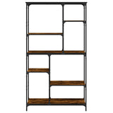Bookshelf 10-Tier 99 x 35.5 x 176 cm Smoked Oak 835411