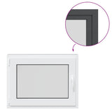 Basement Window "RISOR" 80x50 cm Tilt&Turn DIN Left Anthracite 4108395