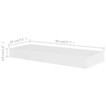 Wall Shelves 4 pcs White 40 cm 275996