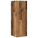 4 Piece TV Cabinet Set Wall-mounted Old Wood Engineered Wood 3329217