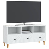 TV Cabinet White 102 x 34.5 x 50 cm Engineered Wood 894215