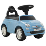 ZNTS Ride-on Car Fiat 500 Blue 80216