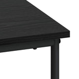 Desk with Storage Black Oak 100 x 50 x 75 cm 8007990