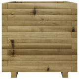 Garden Planter 50x50x49.5 cm Impregnated Wood Pine 3282518